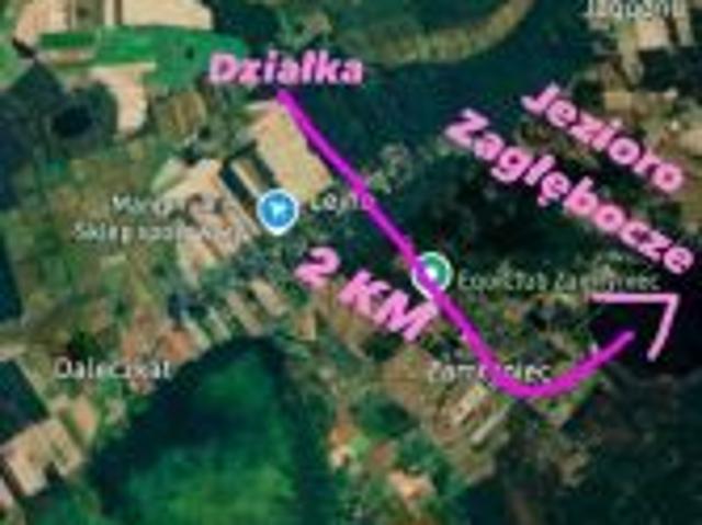 Bezpośrednio, Lejno, 3005 m² Działka