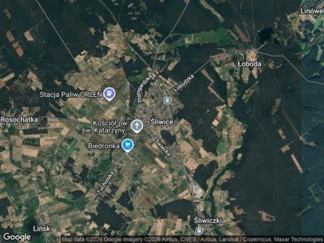 Bezpośrednio, Śliwice, ul. Cicha, 1200 m² Działka