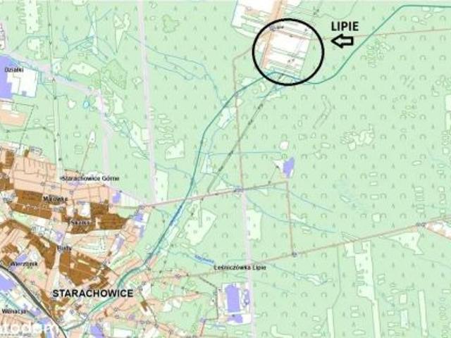 Bezpośrednio, Lipie, 940 m² Działka