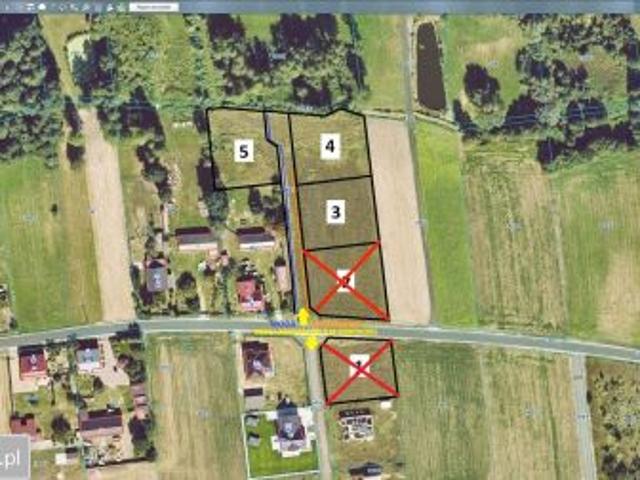 Bezpośrednio, Lisiec Mały, 1400 m² Działka