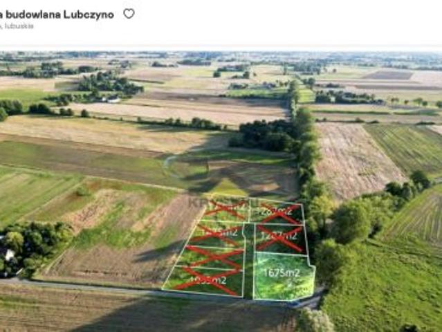 Bezpośrednio, Lubczyno, 1675 m² Działka