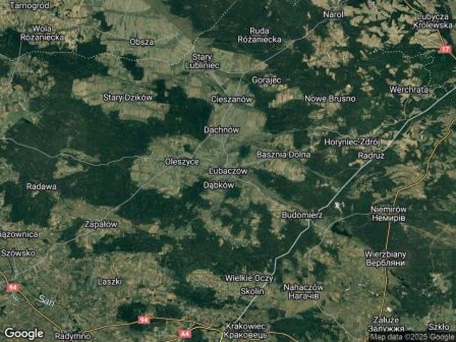 Bezpośrednio, Lubaczów, 2900 m² Działka