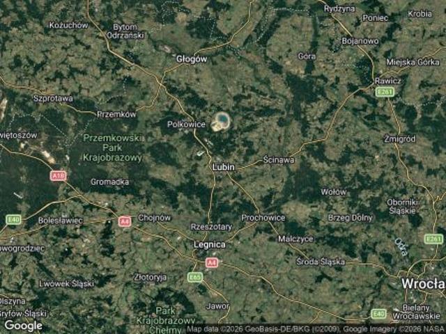 Bezpośrednio, Lubin, 300 m² Działka