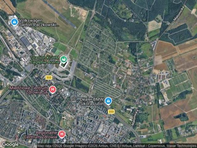 Bezpośrednio, Lubin, ul. Spacerowa, 300 m² Działka