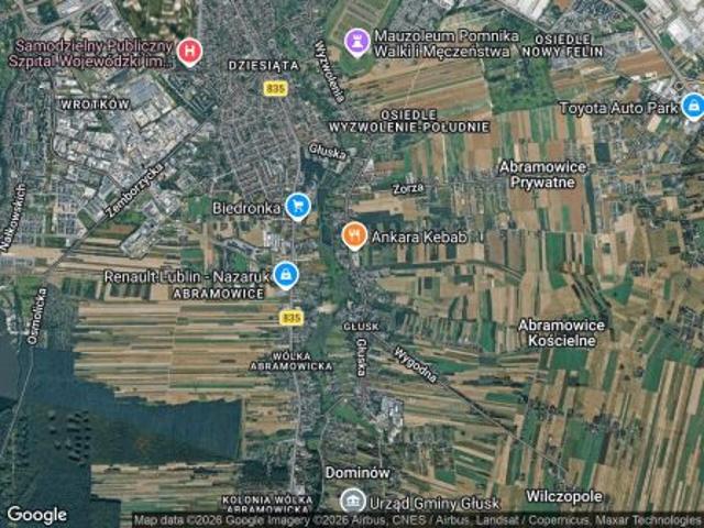 Bezpośrednio, Lublin, Abramowice, ul. Głuska, 120 m² Dom