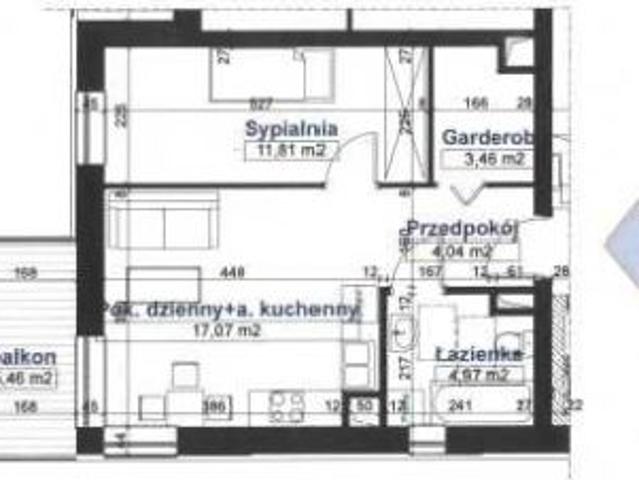 Bezpośrednio, Lublin, Ponikwoda, ul. Nagietkowa, 41 m² Mieszkanie