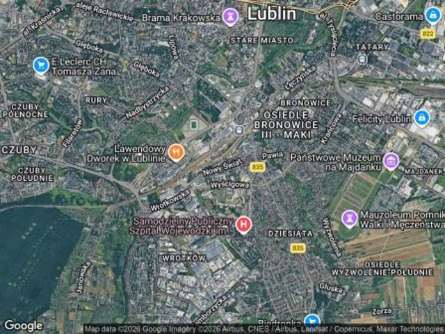 Bezpośrednio, Lublin, ul. Nowy Świat, 47 m² Mieszkanie