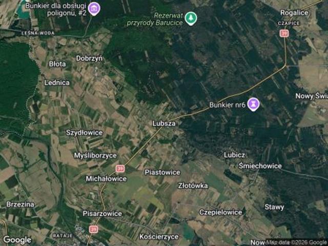 Bezpośrednio, Lubsza, 520000 m² Działka