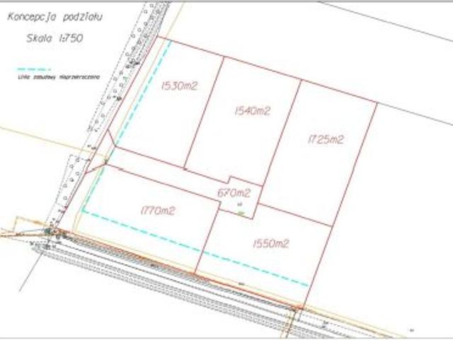 Bezpośrednio, Malbork, 1500 m² Działka