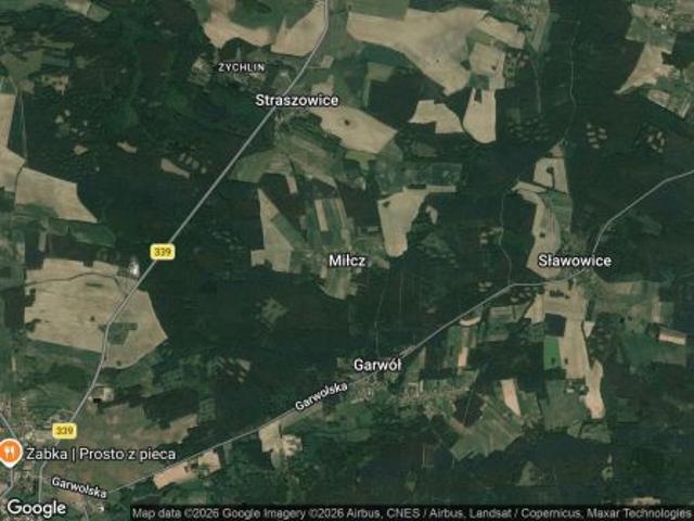 Bezpośrednio, Miłcz, 1500 m² Działka