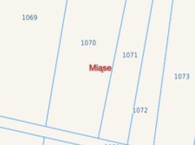 Bezpośrednio, Miąse, ul. Zofii Solarzowej, 1300 m² Działka