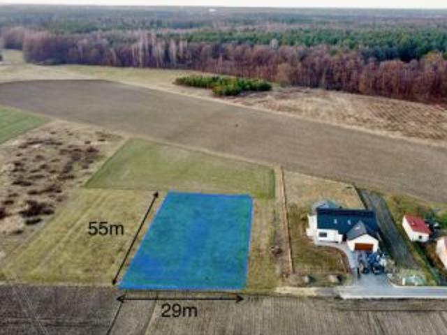 Bezpośrednio, Miętne, 1600 m² Działka