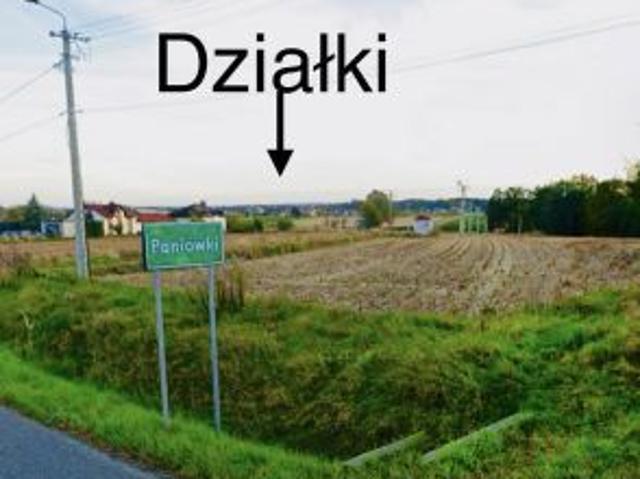 Bezpośrednio, Paniówki, ul. Gliwicka, 1358 m² Działka