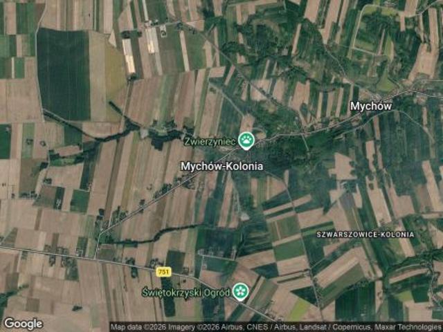 Bezpośrednio, Mychów Kolonia, 15359 m² Działka