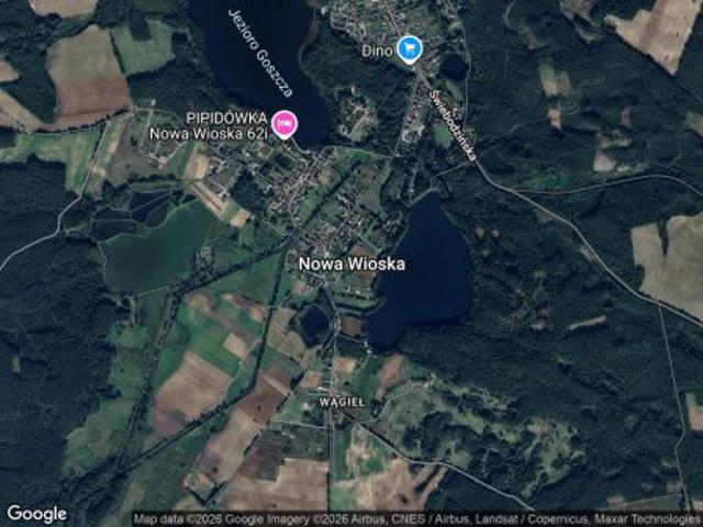 Bezpośrednio, Nowa Wioska, 1026 m² Działka