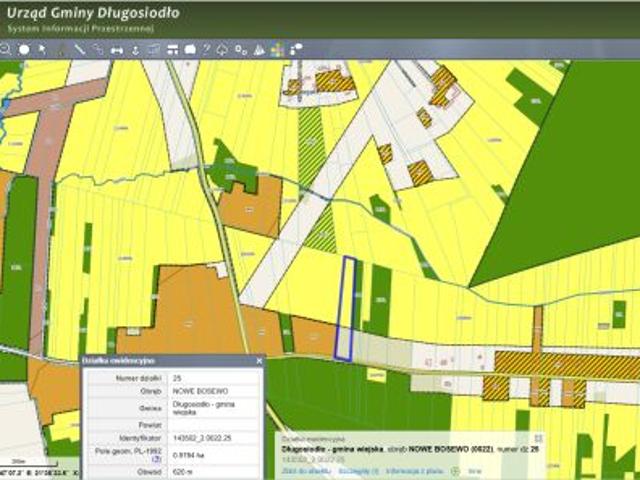 Bezpośrednio, Nowe Bosewo, 9400 m² Działka
