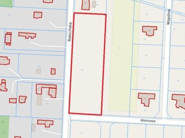 Bezpośrednio, Nowe Chrusty, ul. Klonowa, 5206 m² Działka