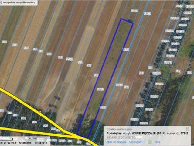 Bezpośrednio, Nowe Ręczaje, 17500 m² Działka
