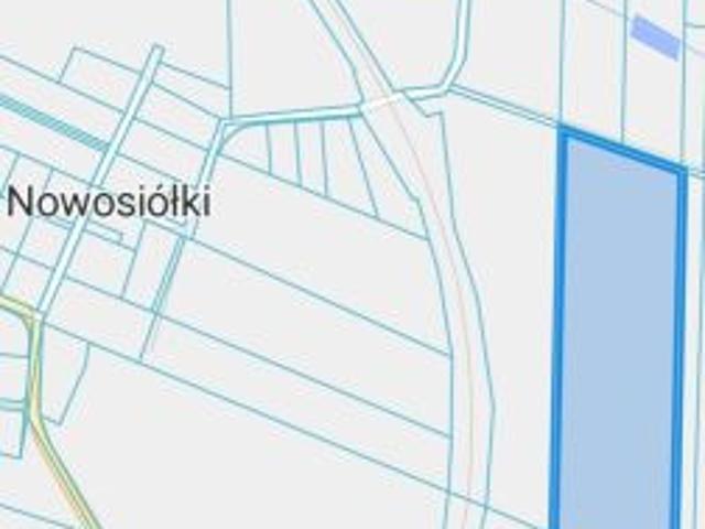 Bezpośrednio, Nowosiółki, 45417 m² Działka