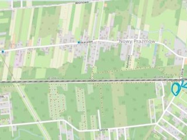 Bezpośrednio, Nowy Prażmów, ul. Leśna, 1000 m² Działka