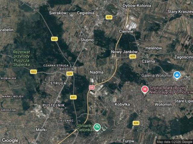 Bezpośrednio, Nadma, 4550 m² Działka