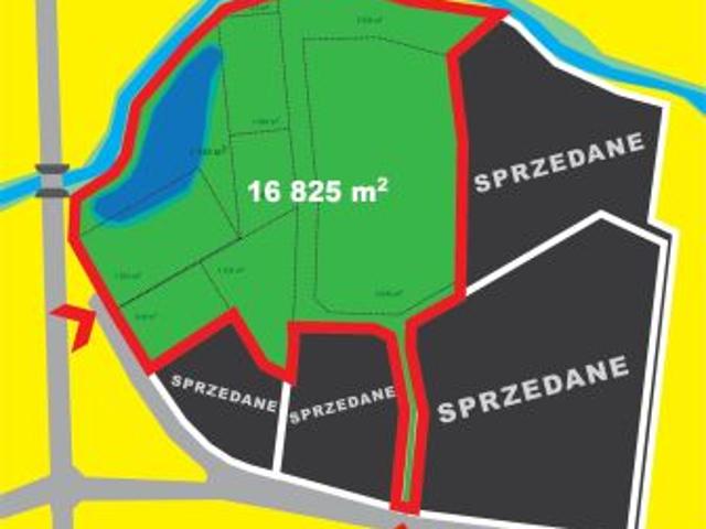 Bezpośrednio, Niemieczkowo, 16825 m² Działka
