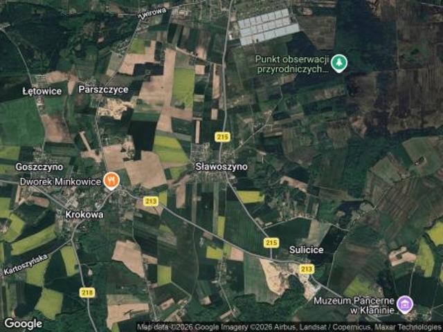 Bezpośrednio, Sławoszyno, 1159 m² Działka