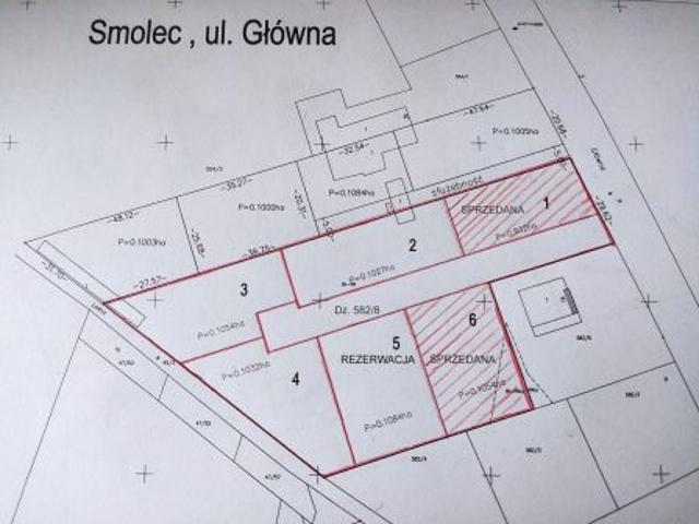 Bezpośrednio, Smolec, ul. Główna, 1027 m² Działka