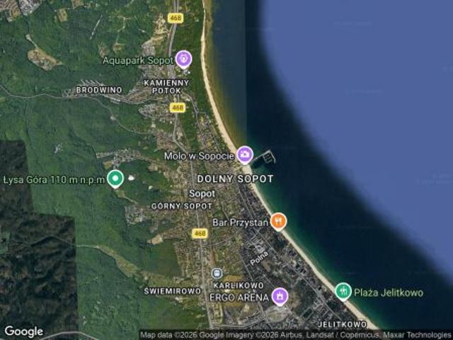 Bezpośrednio, Sopot, Sopot Dolny, 479 m² Działka