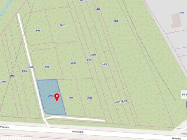 Bezpośrednio, Sosnowiec, ul. Wileńska, 715 m² Działka