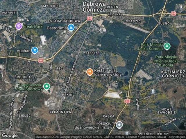 Bezpośrednio, Sosnowiec, Zagórze, ul. Karola Szymanowskiego, 717 m² Działka