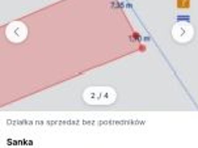 Bezpośrednio, Sanka, Bór, 650 m² Działka
