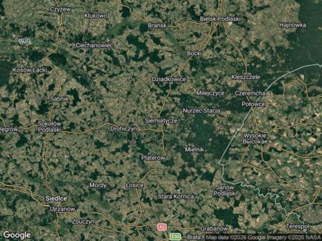 Bezpośrednio, Siemiatycze, 35761 m² Działka