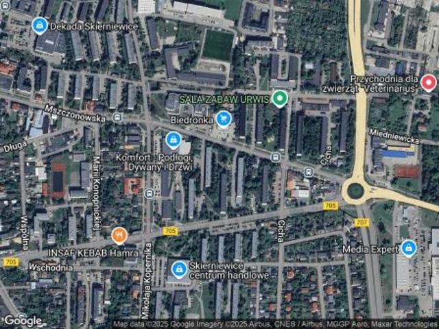 Bezpośrednio, Skierniewice, ul. Mszczonowska, 62 m² Mieszkanie