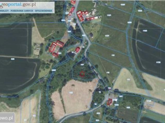 Bezpośrednio, Spytków, 6100 m² Działka