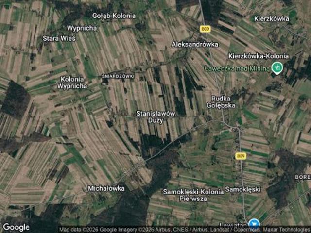 Bezpośrednio, Stanisławów Duży, 30000 m² Działka
