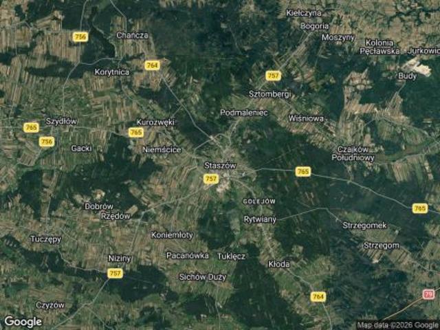 Bezpośrednio, Staszów, 4000 m² Działka