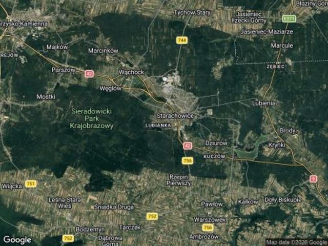Bezpośrednio, Starachowice, ul. Smugowa, 1000 m² Działka