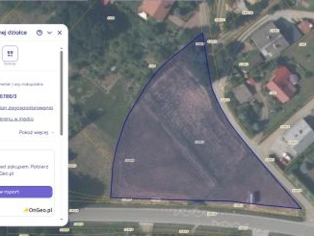 Bezpośrednio, Stary Wiśnicz, 3066 m² Działka