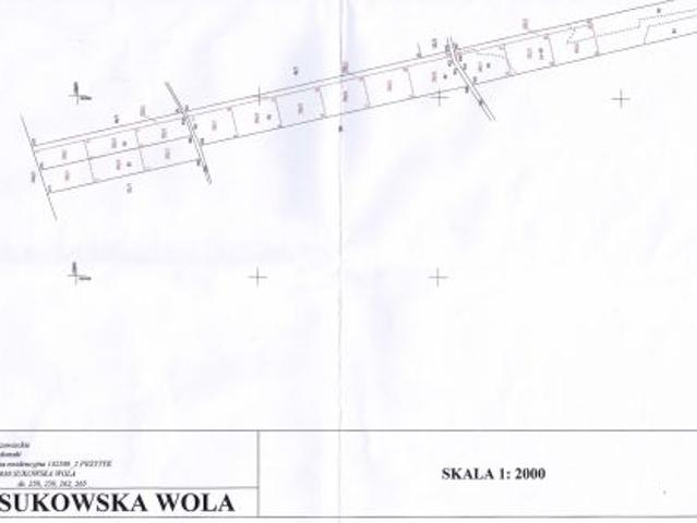 Bezpośrednio, Sukowska Wola, 2000 m² Działka