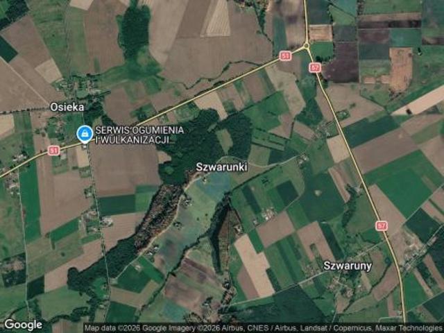 Bezpośrednio, Szwarunki, 50000 m² Działka