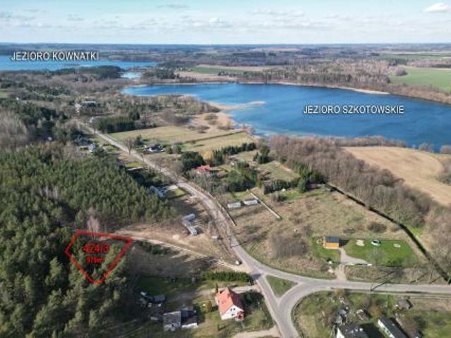 Bezpośrednio, Szkotowo, 970 m² Działka
