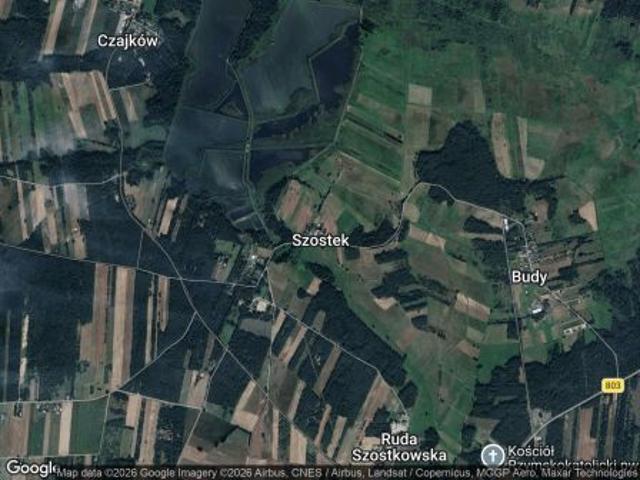 Bezpośrednio, Szostek, 1700 m² Działka