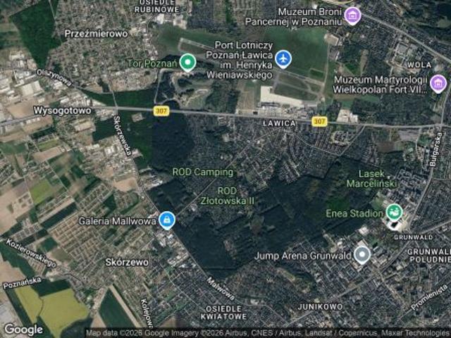 Bezpośrednio, Poznań, Ławica, ul. Złotowska, 300 m² Działka