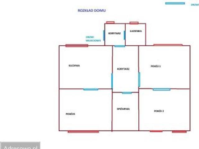 Bezpośrednio, Poźrzadło Wielkie, 90 m² Dom