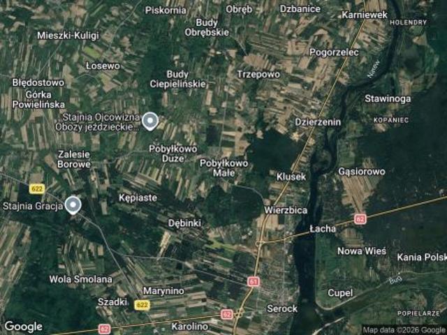 Bezpośrednio, Pobyłkowo Małe, 9100 m² Działka