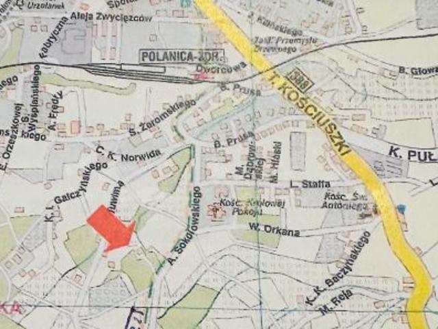 Bezpośrednio, Polanica Zdrój, ul. Juliana Tuwima, 4945 m² Działka