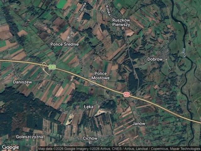 Bezpośrednio, Police Mostowe, 1000 m² Działka