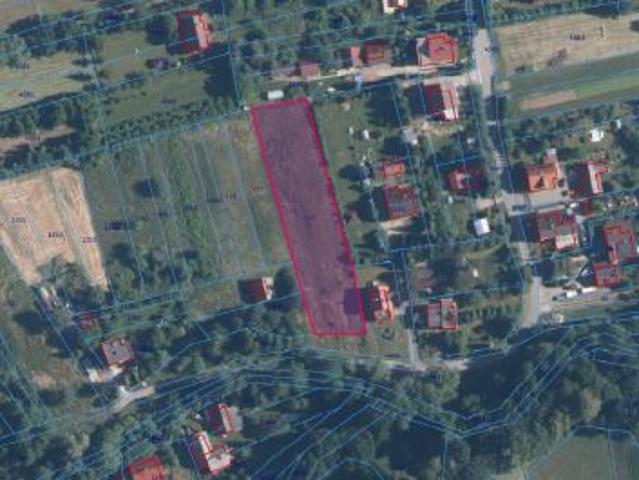 Bezpośrednio, Ponikiew, Chobot, 2187 m² Działka