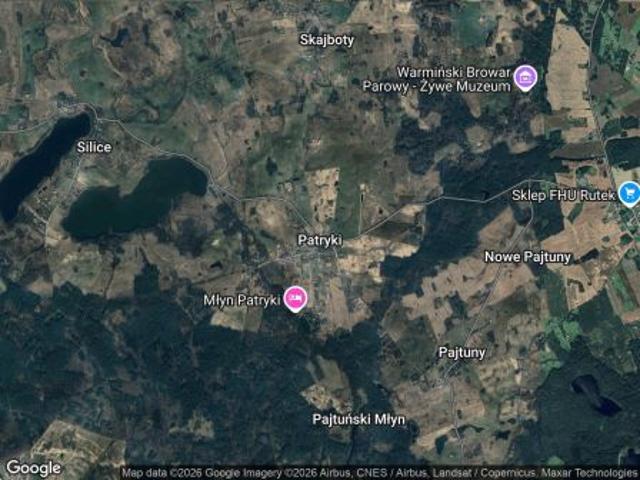 Bezpośrednio, Patryki, 3000 m² Działka